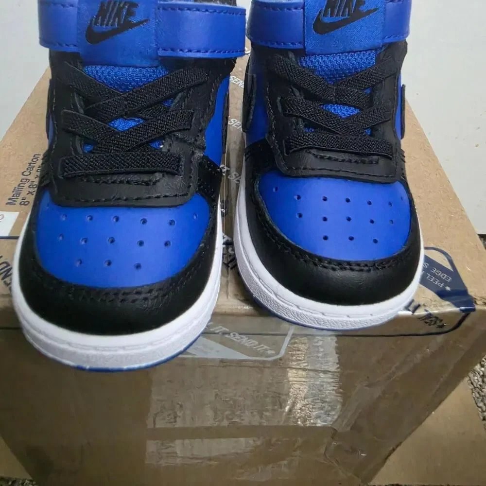 Nike Blue First-shoes-baby-shoes